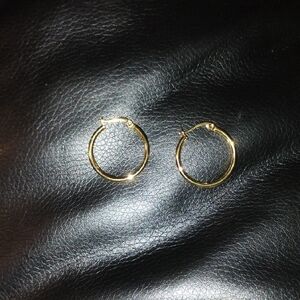 Gold Hoop Earrings